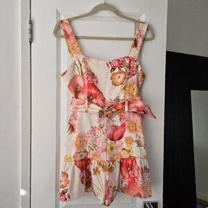 NWT Lavender Brown Tiana romper size S